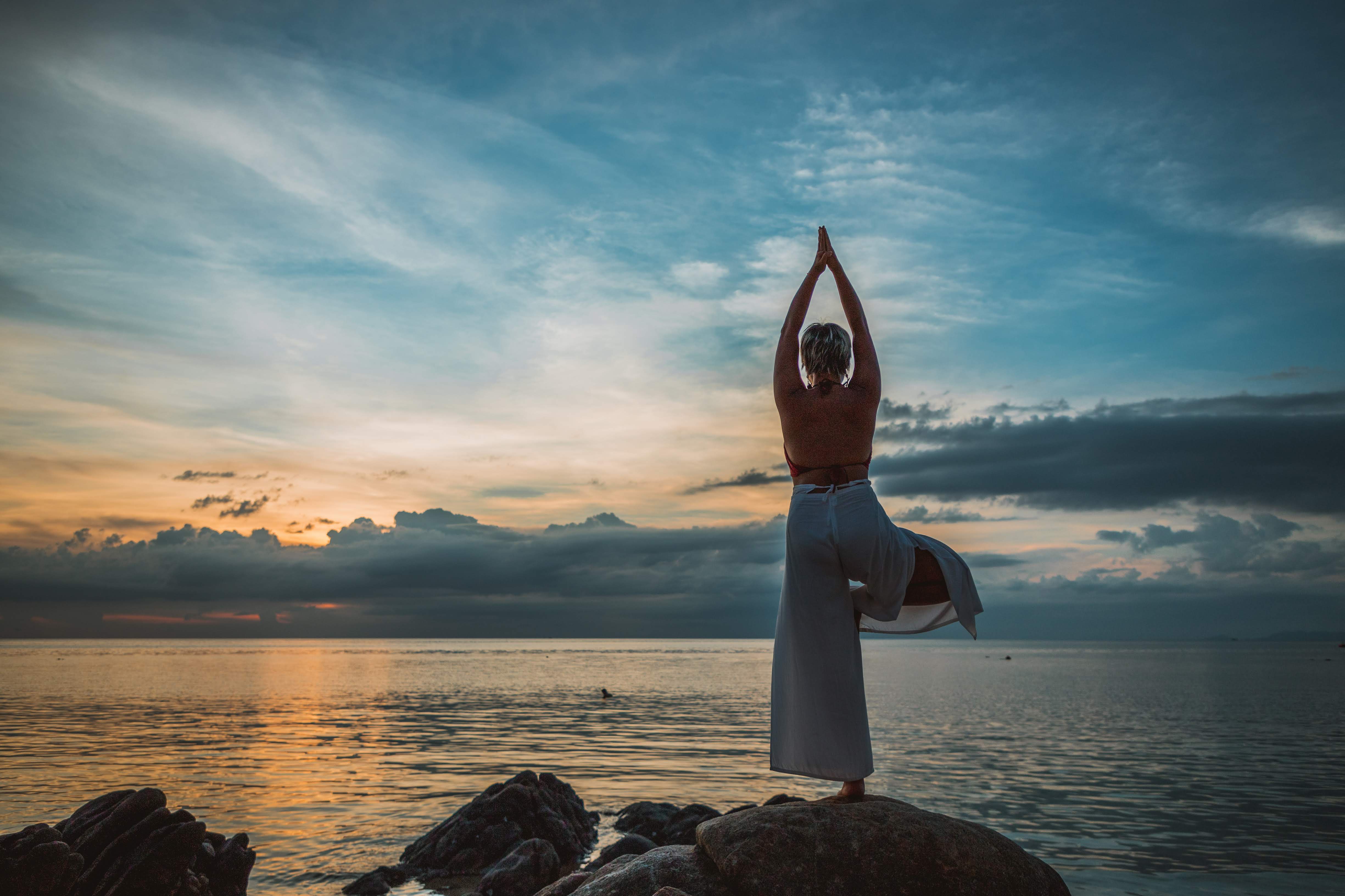 Traditional Yoga Illustration